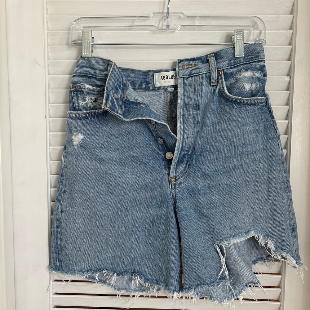 Agolde Parker Long Shorts